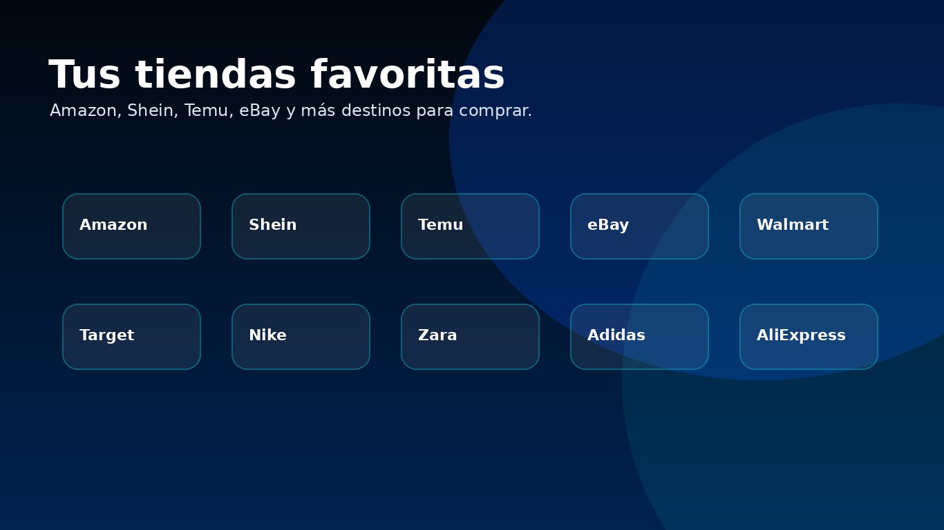 Tiendas online recomendadas